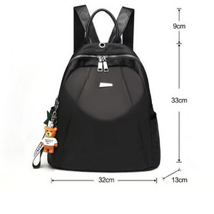 Μοντέρνο γυναικείο σακίδιο σε μαύρο χρώμα - διάφορα μεγέθη