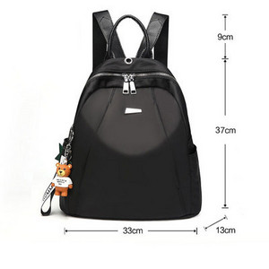 Μοντέρνο γυναικείο σακίδιο σε μαύρο χρώμα - διάφορα μεγέθη