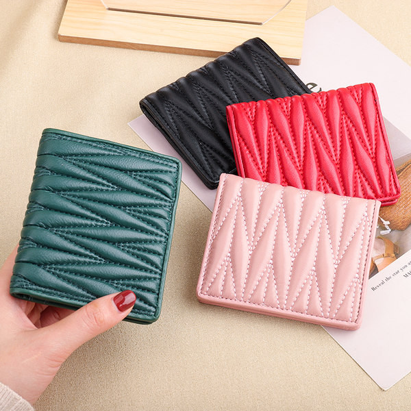 Γυναικείο πορτοφόλι από οικολογικό δέρμα - με χώρο κάρτας