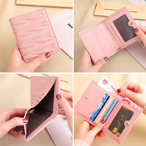 Γυναικείο πορτοφόλι από οικολογικό δέρμα - με χώρο κάρτας