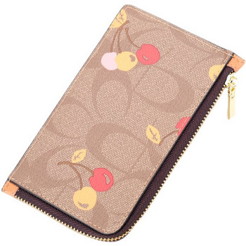 Γυναικείο καθημερινό πορτοφόλι με φερμουάρ και κάρτες
