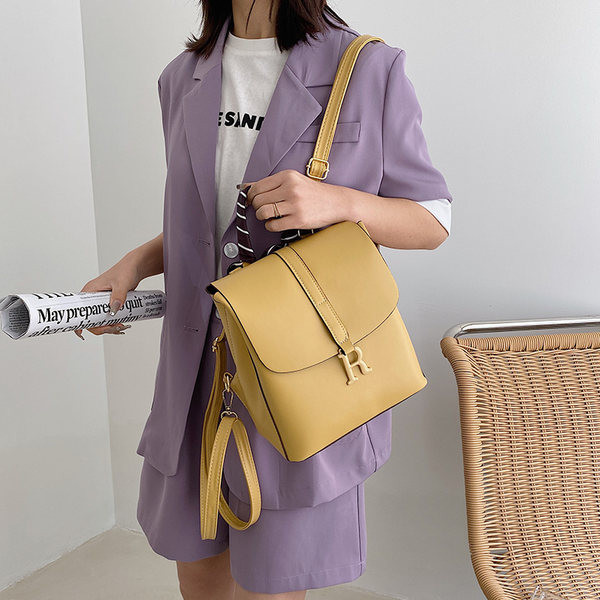 Ikdienas mini mugursoma no eko ādas sievietēm