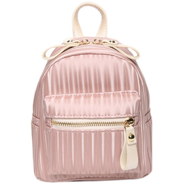 Нов модел мини раница с лъскав ефект