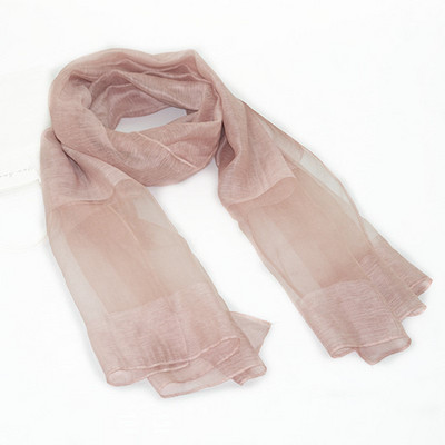 Καλοκαιρινό γυναικείο κασκόλ σε ροζ μπλε και μπεζ χρώμα