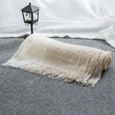 Sieviešu vasaras šalle ar bārkstīm