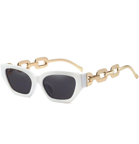 Μοντέρνα γυαλιά ηλίου με μεταλλικός σκελετός