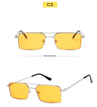 Γυναικεία γυαλιά με ορθογώνιο σχήμα σε στυλ ρετρό