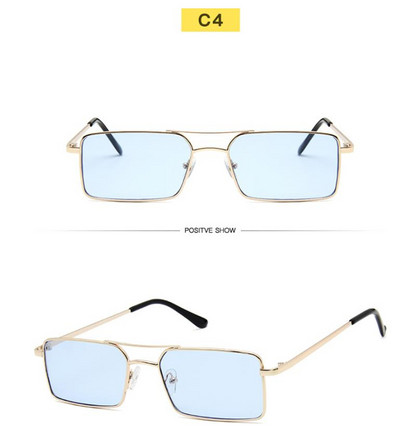 Γυναικεία γυαλιά με ορθογώνιο σχήμα σε στυλ ρετρό