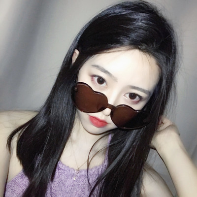 Καθημερινά γυναικεία γυαλιά ηλίου σε σχήμα καρδιάς