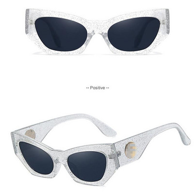 Γυναικεία γυαλιά με λουλουδάτο μοτίβο σε στυλ ρετρό