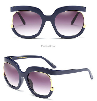 Γυναικεία γυαλιά ηλίου με μη τυποποιημένο πλαίσιο