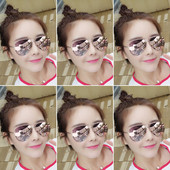 Νέο μοντέλο γυαλιά ηλίου με λεπτό σκελετό για γυναίκες