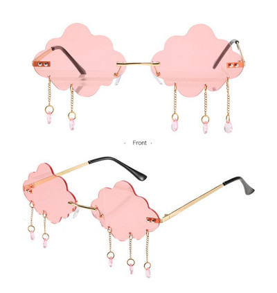 Μοντέρνα γυαλιά ηλίου σε μη τυπικό σχήμα