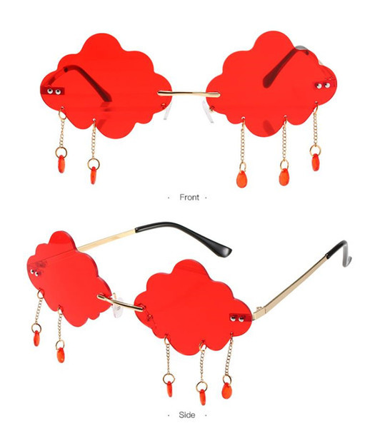 Μοντέρνα γυαλιά ηλίου σε μη τυπικό σχήμα