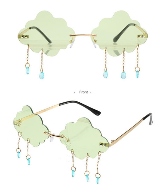 Μοντέρνα γυαλιά ηλίου σε μη τυπικό σχήμα