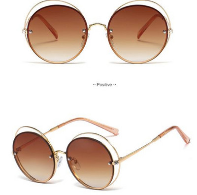 Ochelari moderni cu lentile rotunde și o ramă subțire