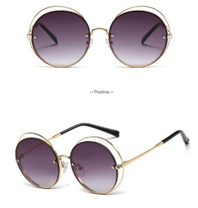 Ochelari moderni cu lentile rotunde și o ramă subțire