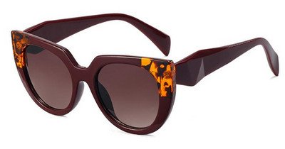 Γυναικεία γυαλιά ηλίου εε διαφορετικά χρώματα σκελετού