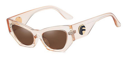 Γυναικεία γυαλιά ηλίου με γυαλιστερό πλαίσιο