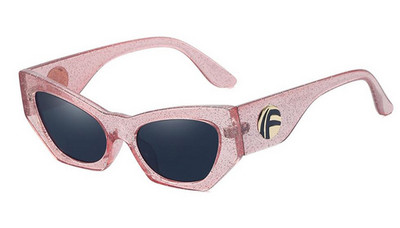 Γυναικεία γυαλιά ηλίου με γυαλιστερό πλαίσιο