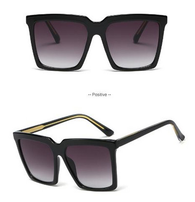 Μοντέρνα γυαλιά ηλίου με τετράγωνο σχήμα των φακών