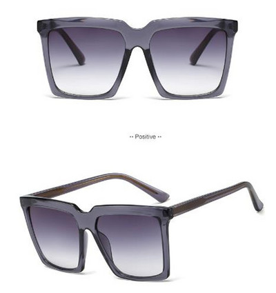 Μοντέρνα γυαλιά ηλίου με τετράγωνο σχήμα των φακών