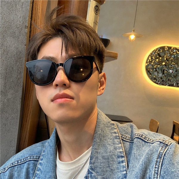 Ανδρικά μοντέρνα στρογγυλά γυαλιά ηλίου