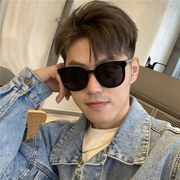 Ανδρικά μοντέρνα στρογγυλά γυαλιά ηλίου