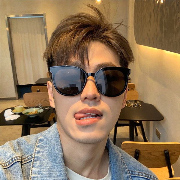 Ανδρικά μοντέρνα στρογγυλά γυαλιά ηλίου