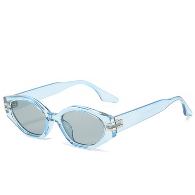 Γυναικεία ρετρό γυαλιά ηλίου με στρογγυλό σχήμα
