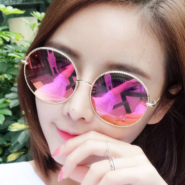 Νέο μοντέλο γυναικεία γυαλιά ηλίου με στρογγυλό σχήμα - διάφορα χρώματα