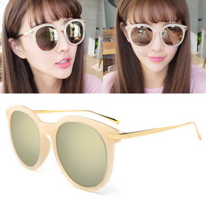 Νέο μοντέλο στρογγυλα γυαλια ηλίου κατάλληλα για γυναίκες