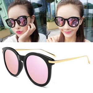 Νέο μοντέλο στρογγυλα γυαλια ηλίου κατάλληλα για γυναίκες