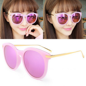 Νέο μοντέλο στρογγυλα γυαλια ηλίου κατάλληλα για γυναίκες