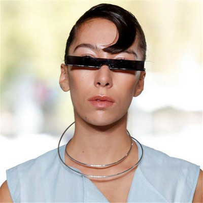 Modernas saulesbrilles ar plānu rāmi vīriešiem un sievietēm