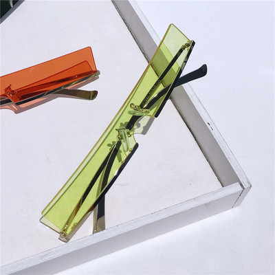 Modernas saulesbrilles ar plānu rāmi vīriešiem un sievietēm