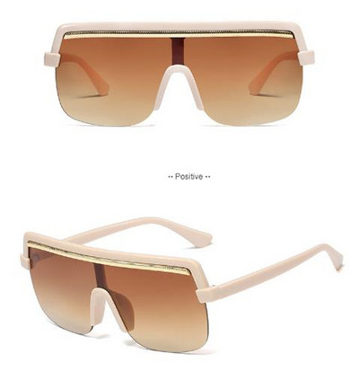 Μοντέρνα γυαλιά ηλίου τύπου μάσκας