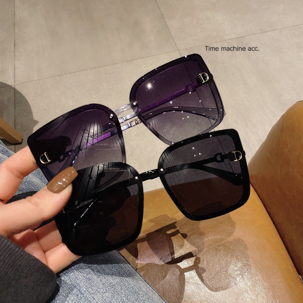 Sieviešu saulesbrilles ar metāla elementu