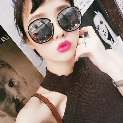 Ochelari de soare retro pentru femei, eleganti, cu rama subtire