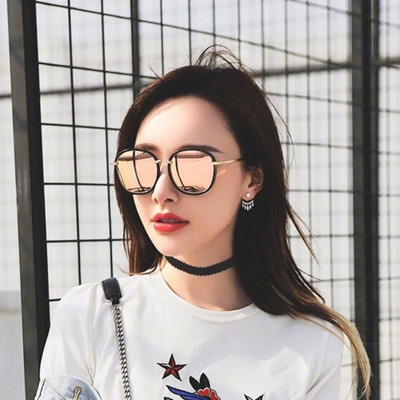 Ochelari de soare retro pentru femei, eleganti, cu rama subtire