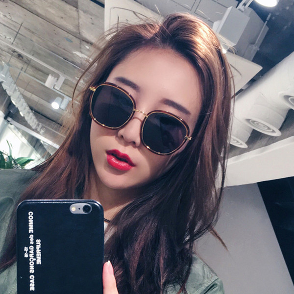 Ochelari de soare retro pentru femei, eleganti, cu rama subtire