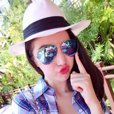 Μοντέρνα γυναικεία στρογγυλά γυαλιά ηλίου