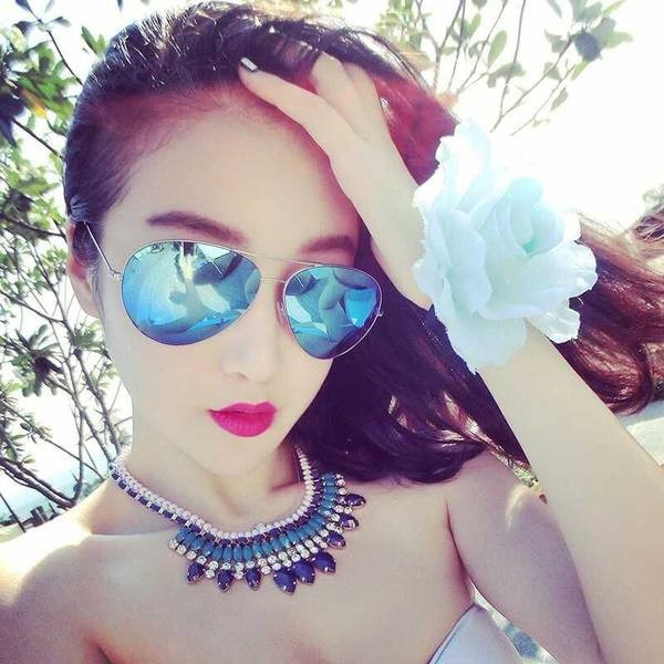 Μοντέρνα γυναικεία στρογγυλά γυαλιά ηλίου