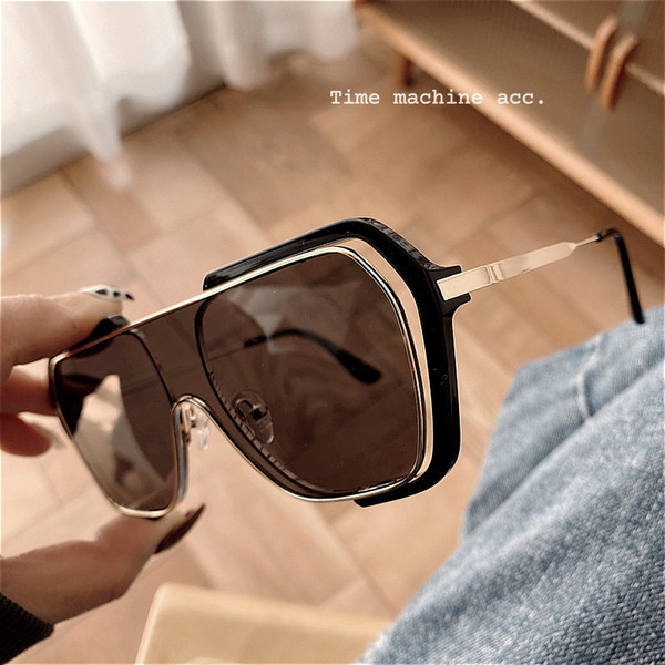 Дамски квадратни слънчеви очила с UV защита 