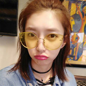 Γυναικεία ρετρό γυαλιά ηλίου με λεπτό σκελετό