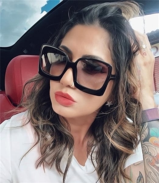 Ochelari de soare patrati voluminosi de dama