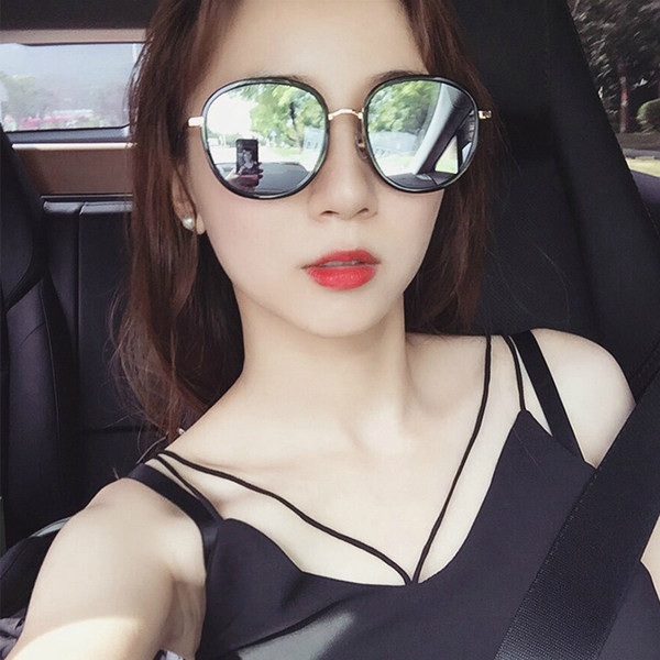 Καθημερινά γυναικεία γυαλιά ηλίου με εφέ καθρέφτη