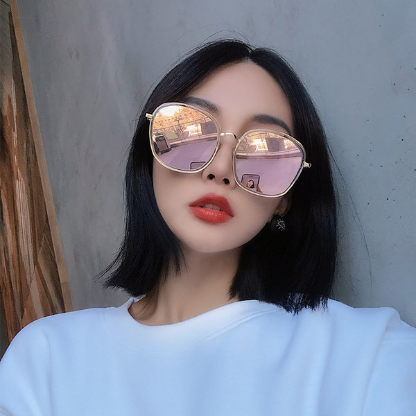 Καθημερινά γυναικεία γυαλιά ηλίου με εφέ καθρέφτη