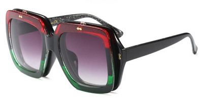 Ογκομετρικά γυαλιά ηλίου για γυναίκες με τετράγωνο σχήμα