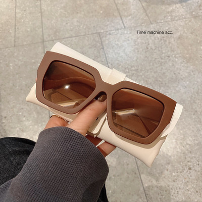 Модерни слънчеви очила с квадратна форма за жени